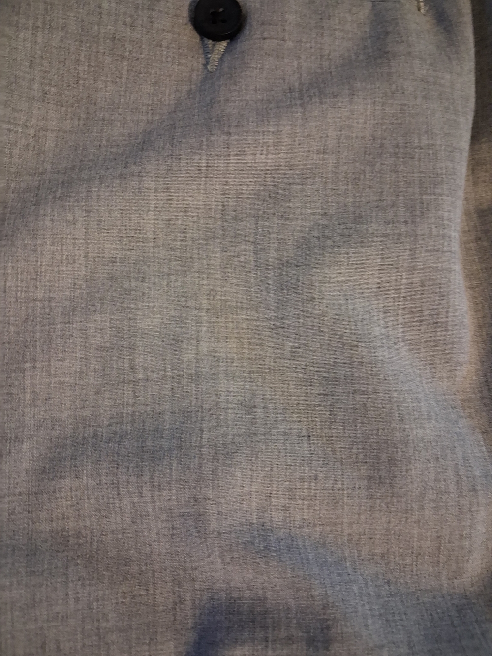 Mens Gray Dress Pants - Classic Straight Leg Size 44 X 32 - Picture 5 of 7